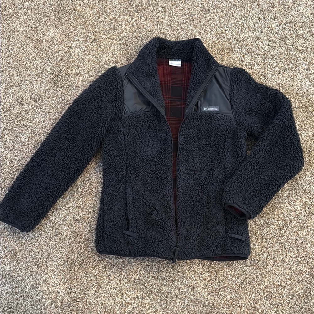 Columbia Black Sherpa Jacket